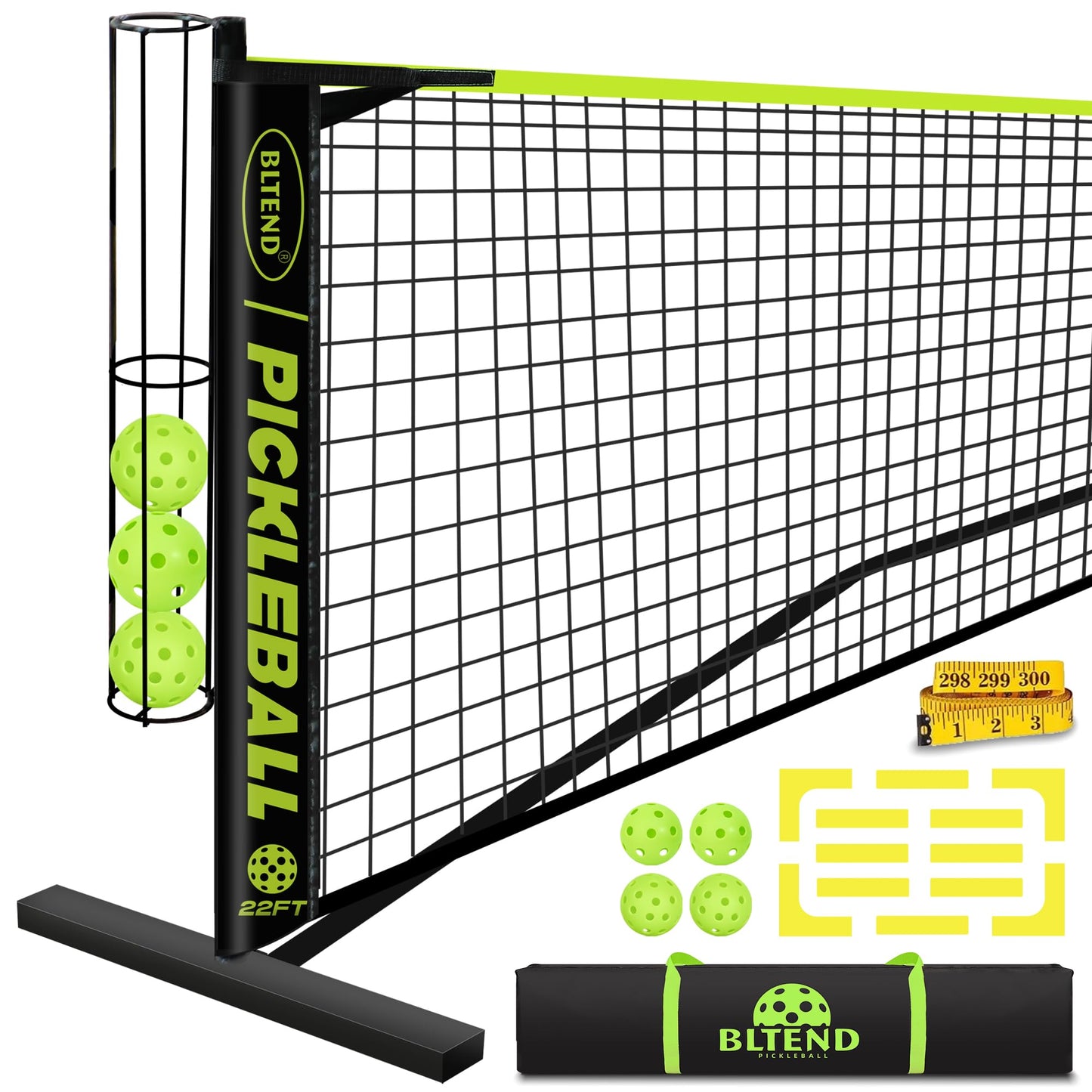 Bltend 22FT Complete Pickleball Net System