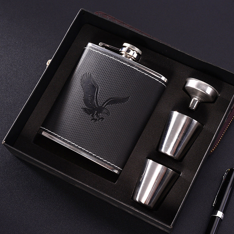7oz Stainless Steel Decanter - Creative Gift for Men