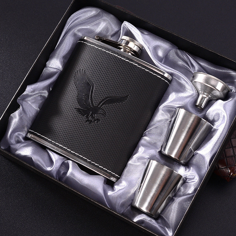 7oz Stainless Steel Decanter - Creative Gift for Men
