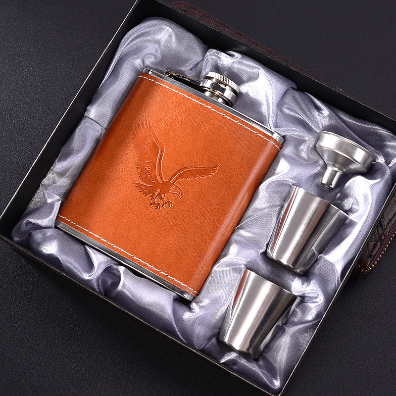 7oz Stainless Steel Decanter - Creative Gift for Men
